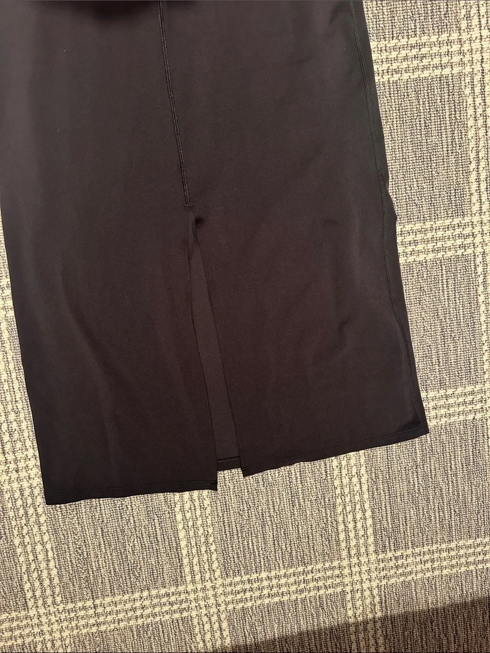 Lululemon All Aligned Midi Dress in black